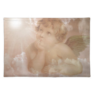 Little Cherub Cloth Placemat