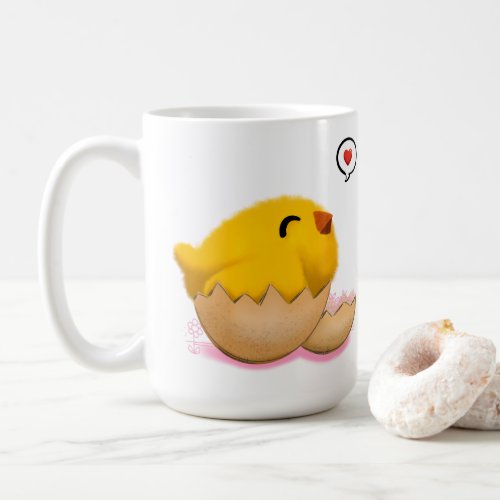 Little chick coffee mug