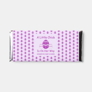 Little Chick Easter Baby Shower Hershey Bar Favors