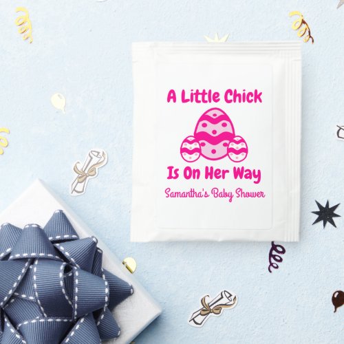 Little Chick Easter Baby Shower Tea Bag Drink Mix