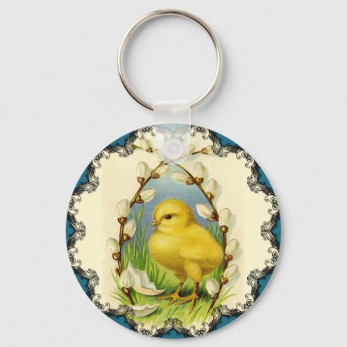 Little Chick Easter Keychain