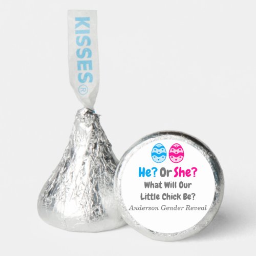 Little Chick Gender Reveal Hersheys Kisses