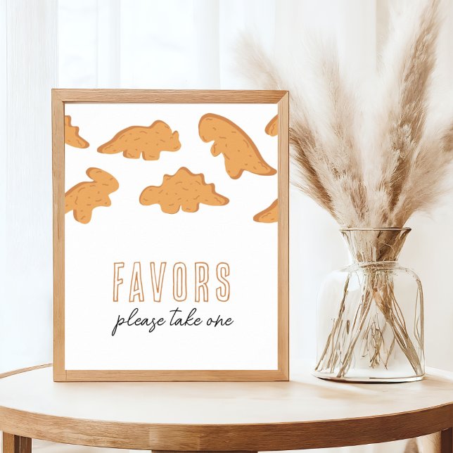 Little Chicken Nugget Baby Shower Favors Poster (Creator Uploaded)
