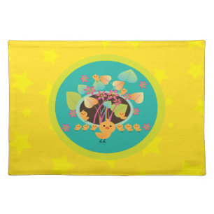 Little Chicken's Fun Cloth Placemat