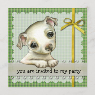 Little chihuahua invitation