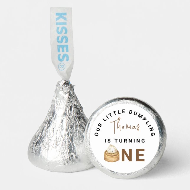 Little Chinese dumpling first Birthday Party  Hershey®'s Kisses® (Front)