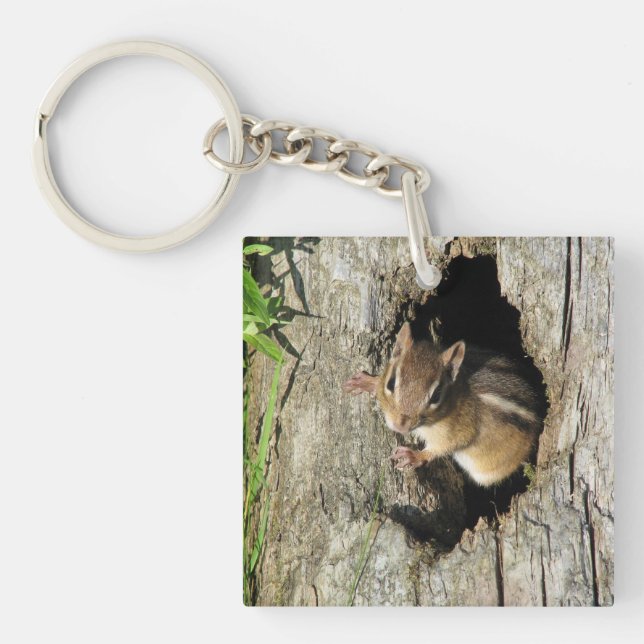 Little Chipmunk Keychain (Front)