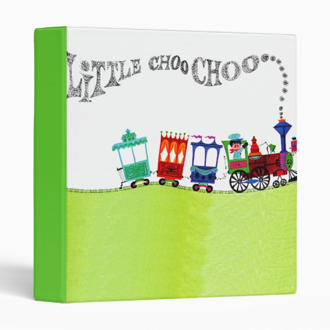 Little Choo Choo Binder (Front/Spine)