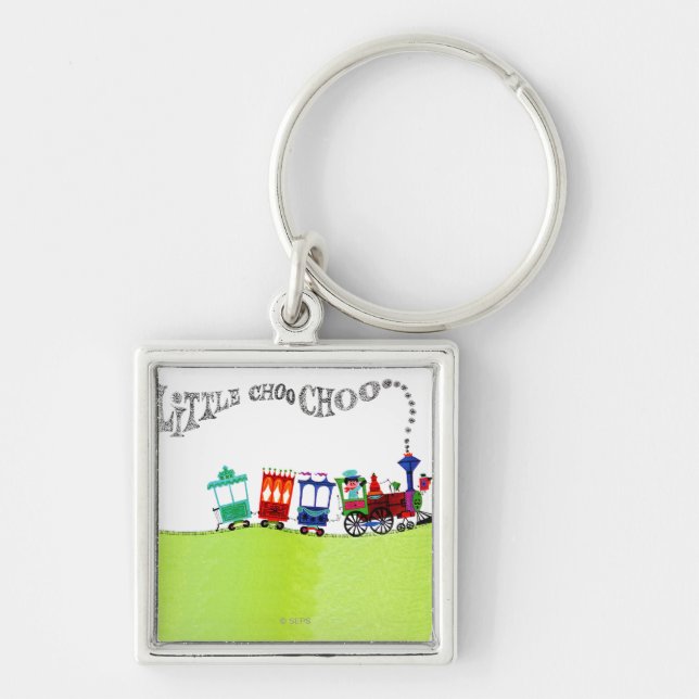 Little Choo Choo Keychain (Front)