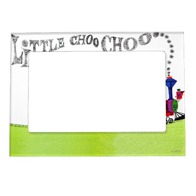 Little Choo Choo Magnetic Picture Frame (Front)