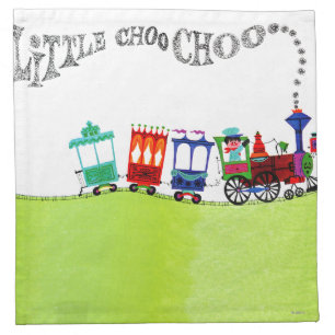 Little Choo Choo Napkin