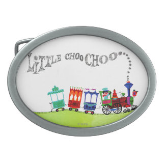 Little Choo Choo Oval Belt Buckle
