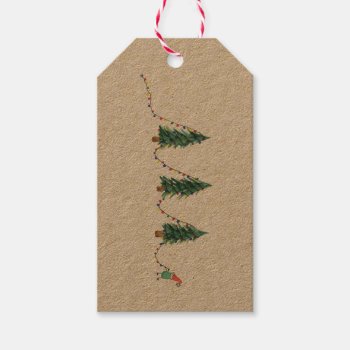 Little Christmas Elf Gift Tags by Doodlepants at Zazzle