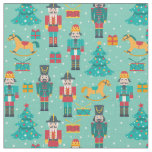 Little Christmas Nutcrackers Fabric