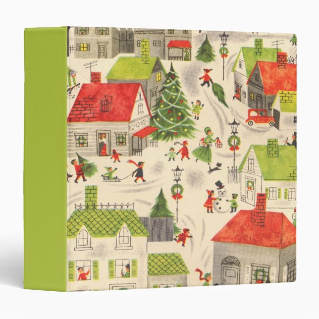 Little Christmas Village 3 Ring Binder (Front/Spine)