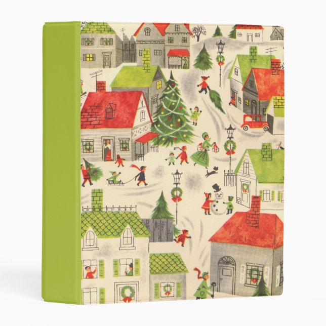 Little Christmas Village Mini Binder (Front/Spine)