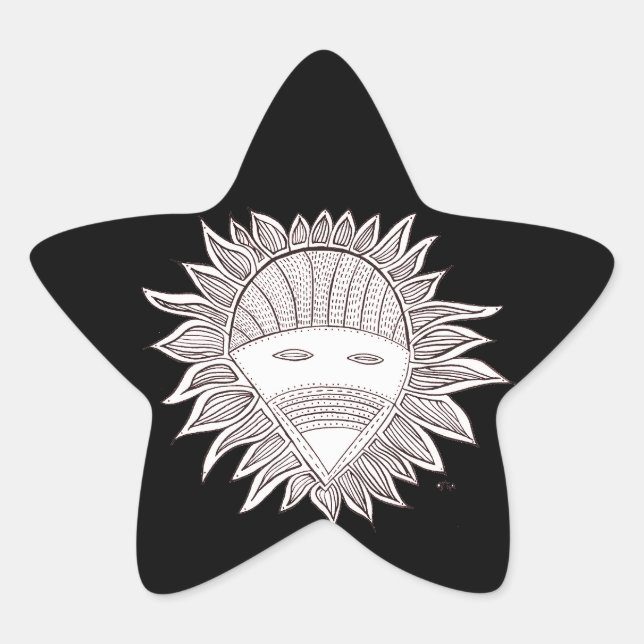 Little Chugach People Star Sticker (Front)