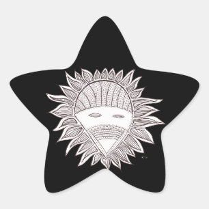 Little Chugach People Star Sticker