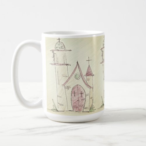 Little church _ coffee mug