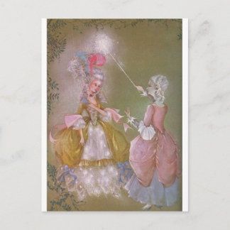little cinder girl postcard