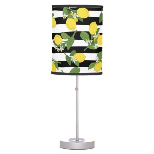 Little Citrus Lemon Vines Table Lamp