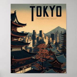 Little City Of Tokyo Poster