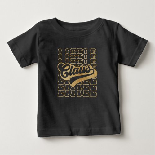 Little Claus Santa Claus Family  T_Shirt