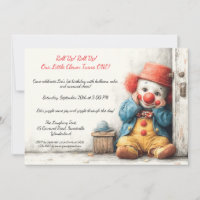 Little Clown 1st Birthday Show