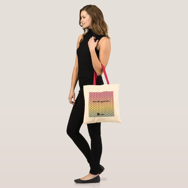 little coffee pattern tote bag (Front (Model))