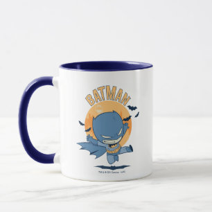 Little Comic Batman Flying Kick Mug