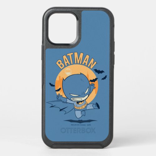 Little Comic Batman Flying Kick OtterBox Symmetry iPhone 12 Case
