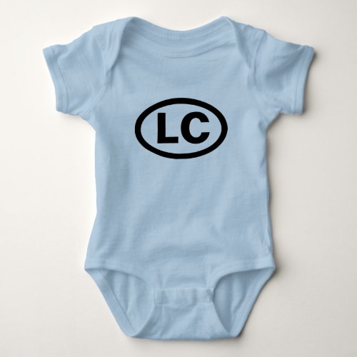 Little Compton RI LC Baby Bodysuit