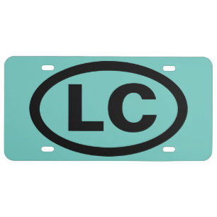 Little Compton, RI LC (Sakonnet, Adamsville) License Plate