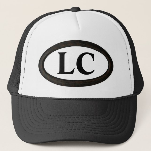 Little Compton, RI "LC" Trucker Hat (Front)