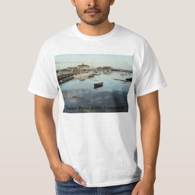 Little Compton, RI - Sakonnet Point, Harbor T-Shirt (Front)