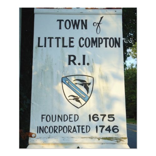Little Compton RI sign