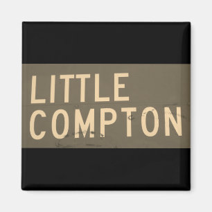 Little Compton, RI Vintage Street Sign (LC) Magnet