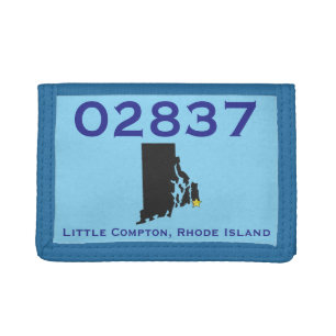 Little Compton, RI Zip Code - 02837 - Sakonnet, LC Trifold Wallet