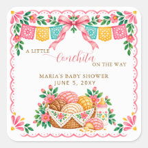 Little Concha On The Way Mexican Baby Shower