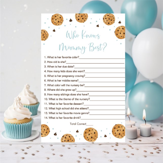 Little Cookie Blue Boy Who Knows Mommy Best Game (Creator Uploaded)