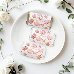 Little Cookie Christmas 1st Birthday Hershey's Miniatures