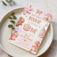 Little Cookie Christmas 1st birthday