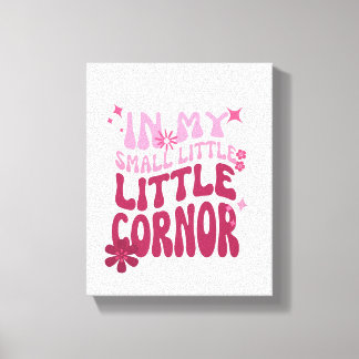 little corner portrit canvas print