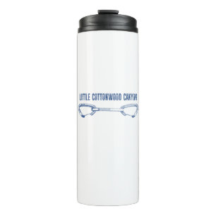 Little Cottonwood Canyon Climbing Quickdraw Thermal Tumbler