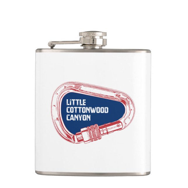 Little Cottonwood Canyon Flask (Front)