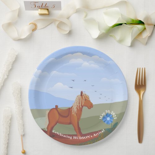 Little Country Boy  Paper Plates
