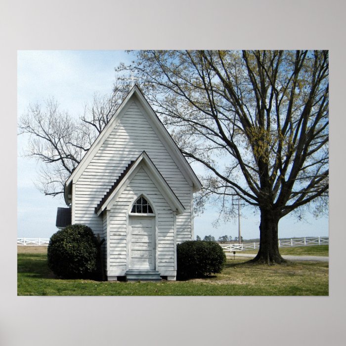 Little Country Church Print