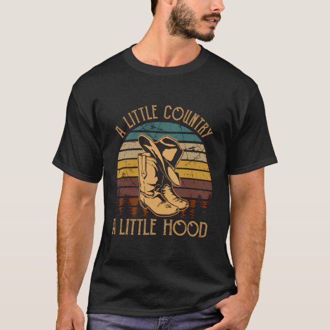 Little Country Little Hood Western Texas Tshirt Co (Front)