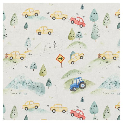 Little Countryside Cruise Fabric