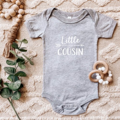 Little Cousin  Matching Kids Family Baby Bodysuit